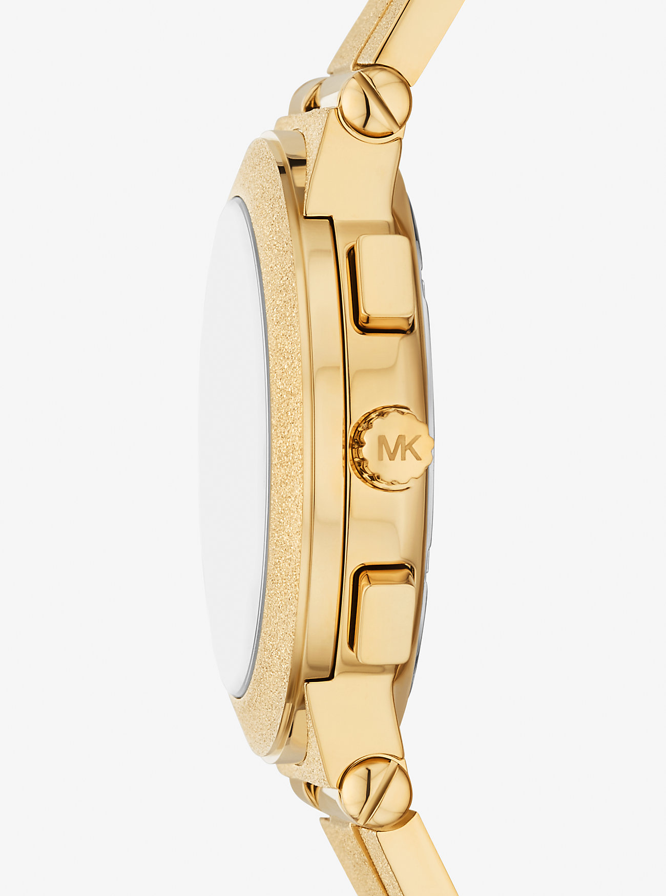 Oversized Billie Frosted Gold-Tone Watch