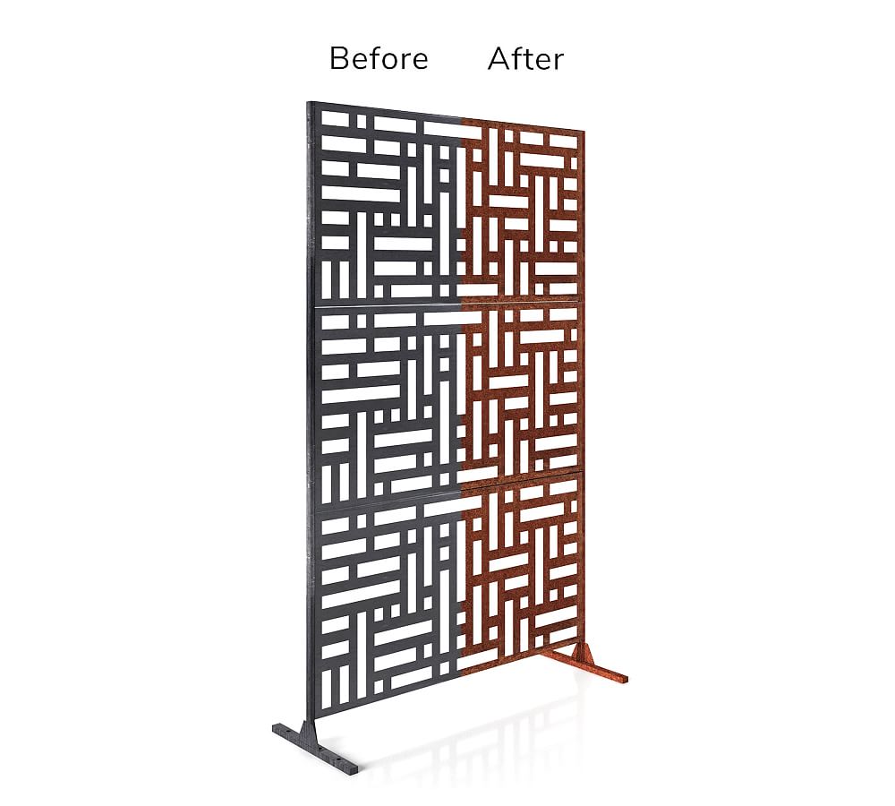 Privacy Screens - Corten Steel