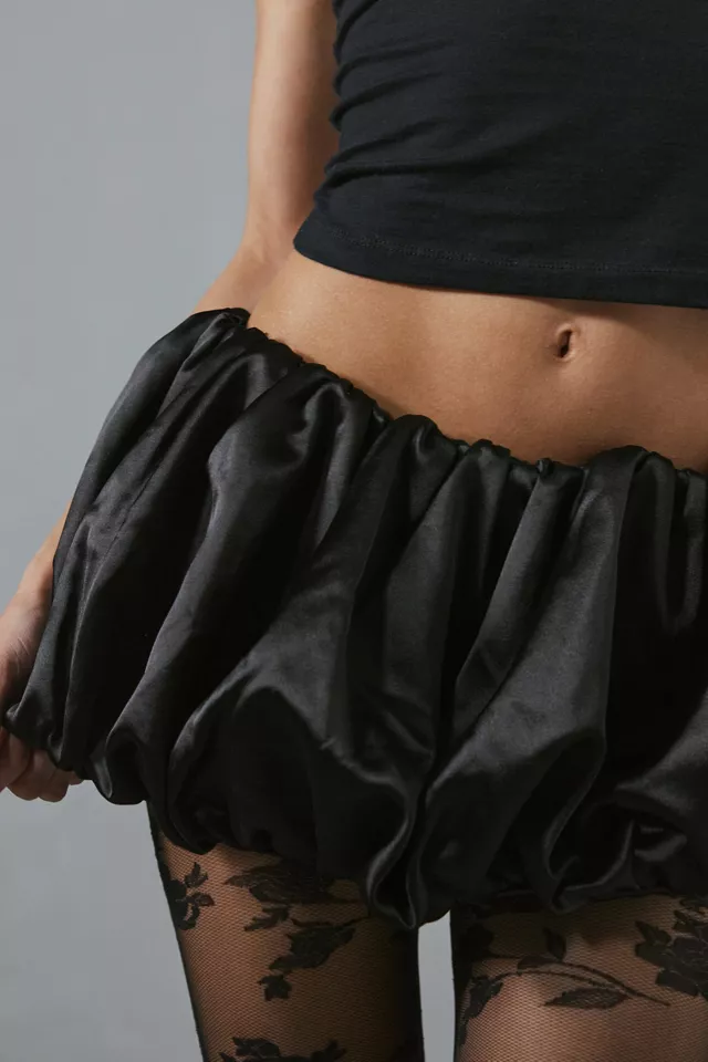 For Love & Lemons Lena Bubble Micro Mini Skirt