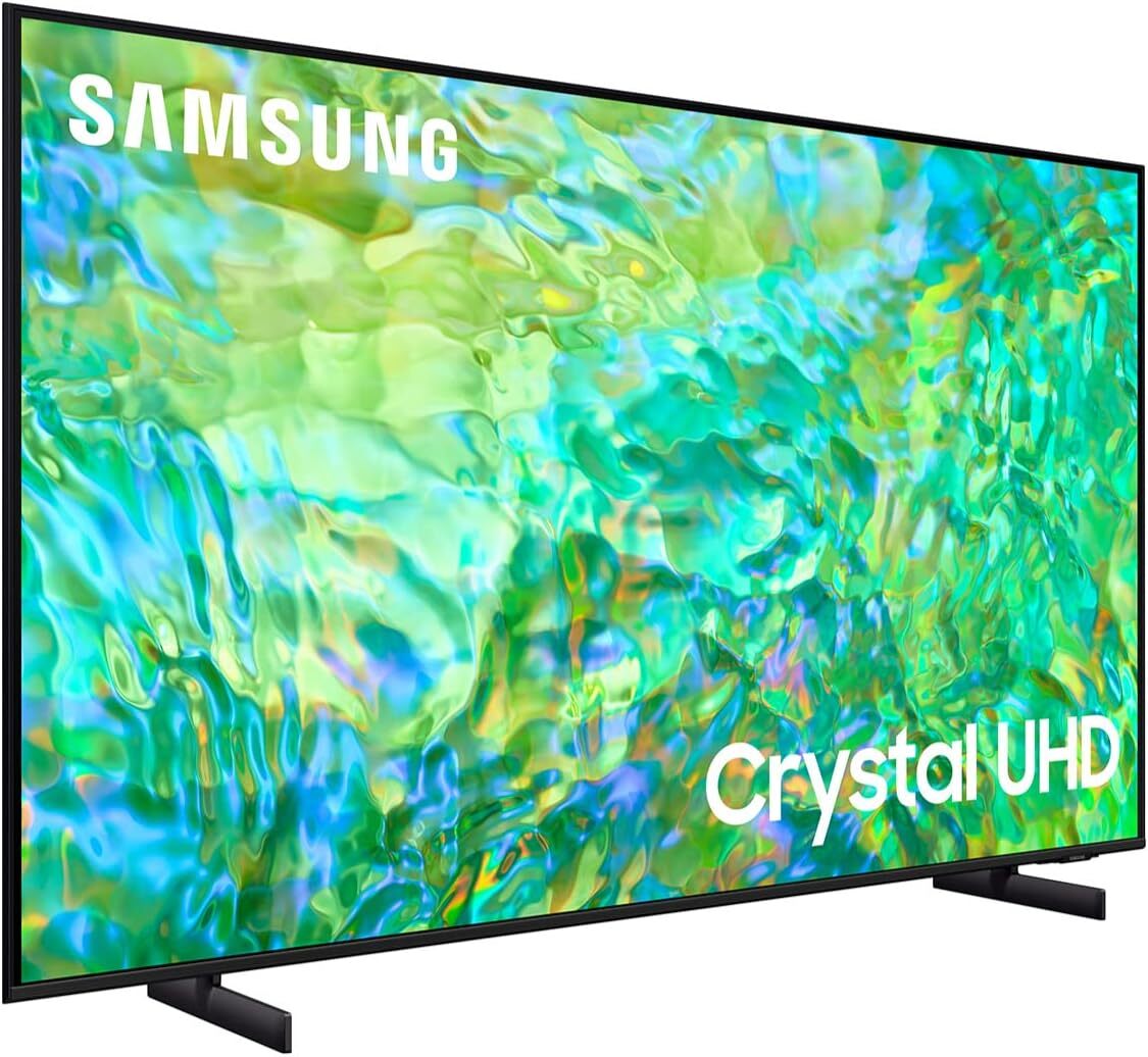 55-Inch Class Crystal UHD 4K CU8000 Series PurColor, Object Tracking Sound Lite, Q-Symphony, Motion Xcelerator, Ultra Slim, Solar Remote, Smart TV with Alexa Built-in (UN55CU8000, 2023 Model)