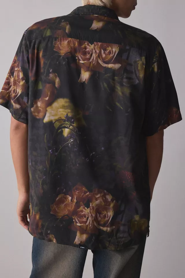 Thrills Beauty In Darkness Short Sleeve Button-Down Shirt
