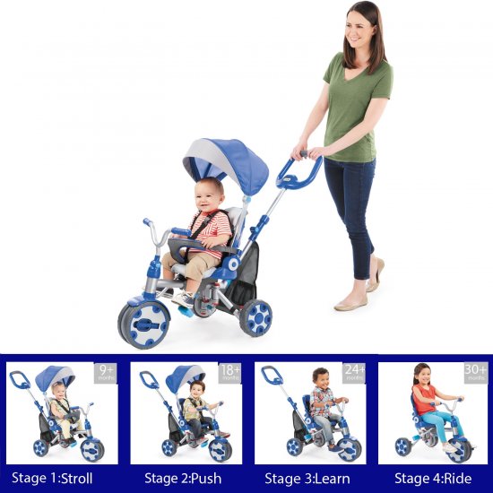 Fold'n Go&trade; 4-in-1 Trike - Royal Blue