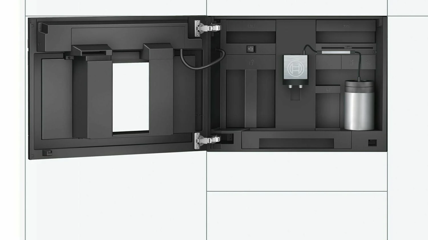 Bosch BCM8450UC 800 Series, Built-In Coffee Machine With Home Connect