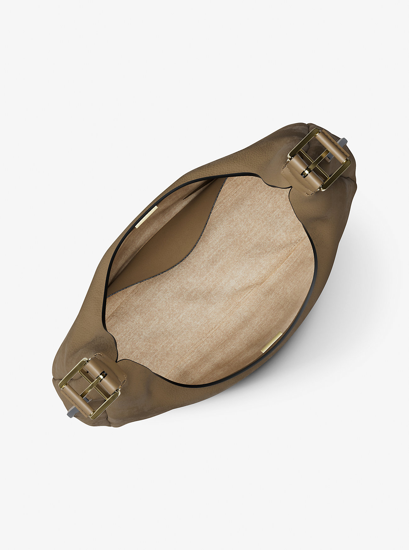 Nolita Large Nubuck Hobo Shoulder Bag