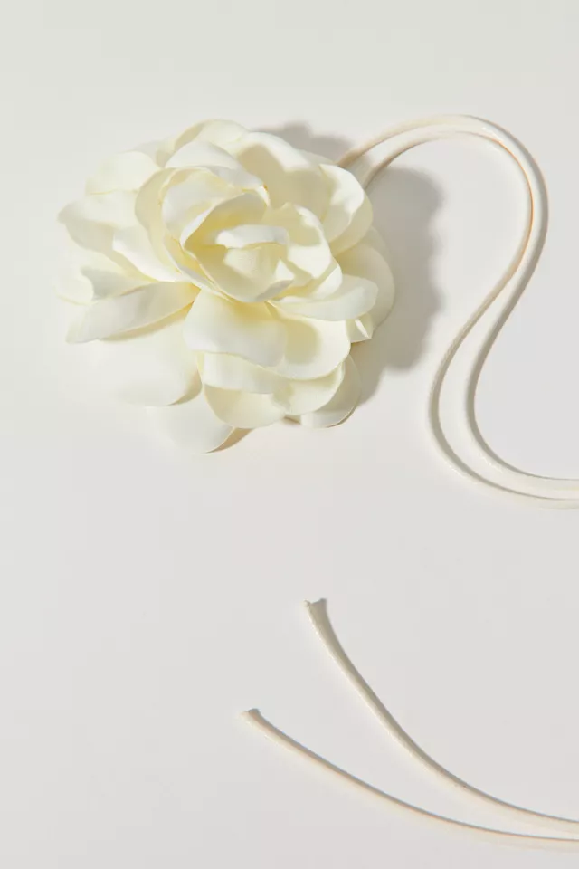 Rose Ribbon Hair Clip