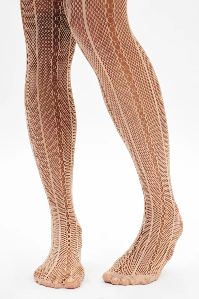 Pointelle Clover Tights