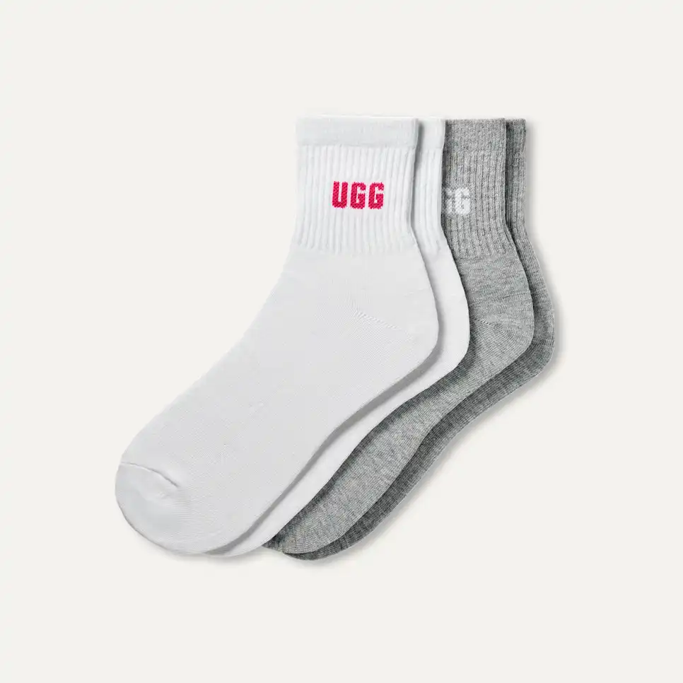 Women's Quinlin Logo Quarter 2 Pack