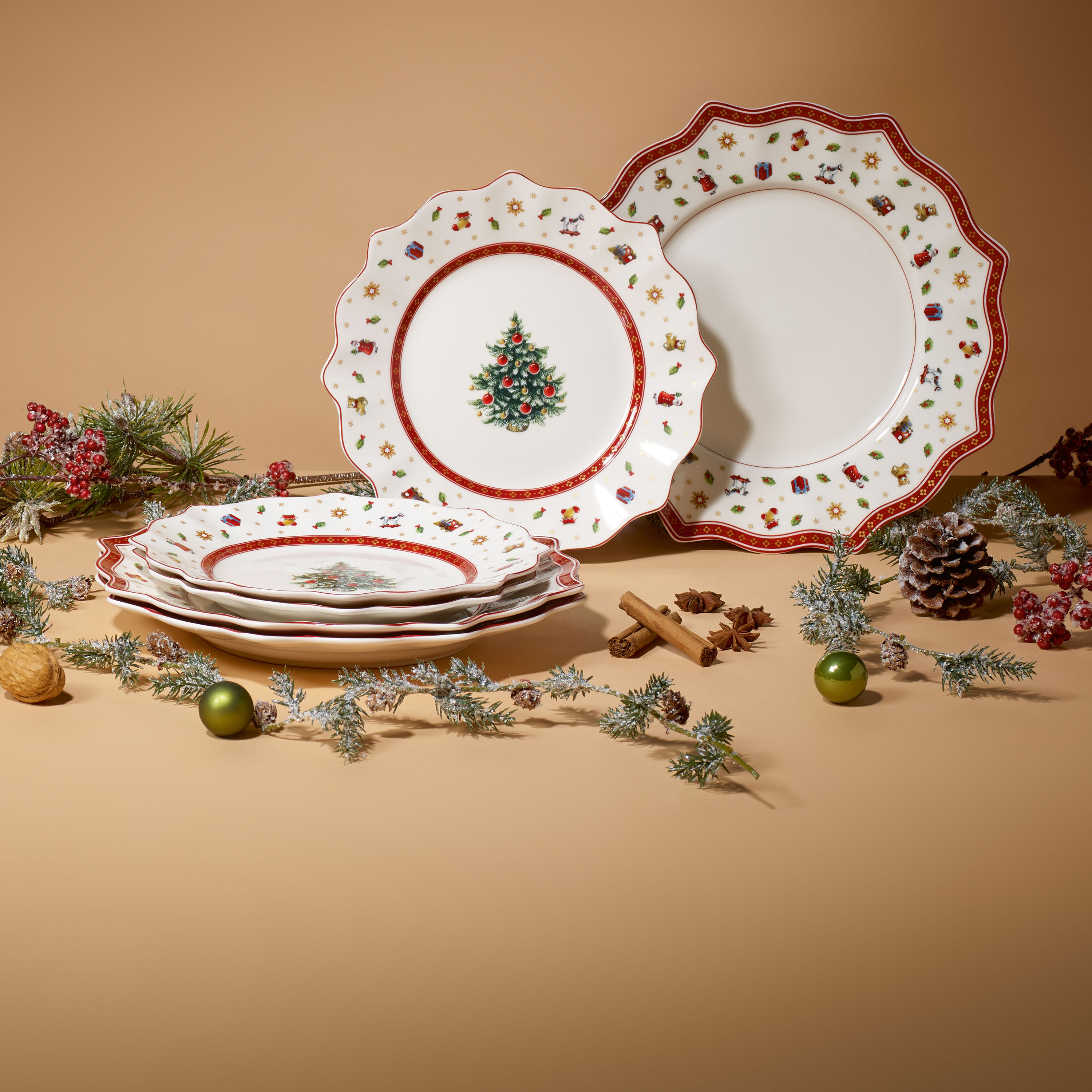 Toy's Delight Dinner-Set- Christmas  Series  Products