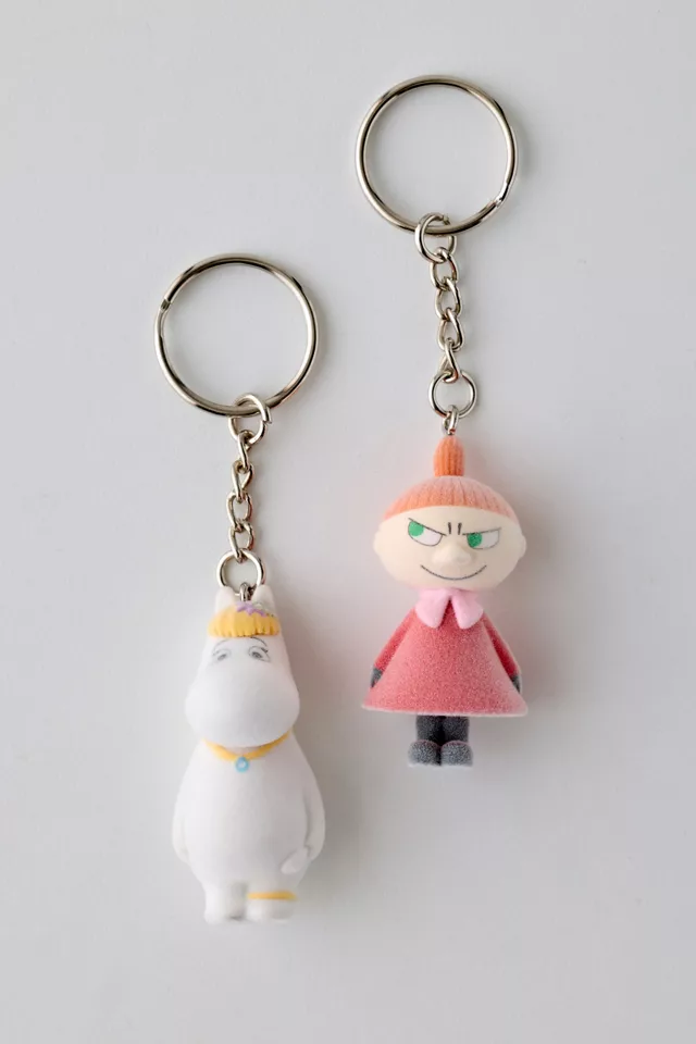 Moomin Flocked Blind Box Keychain