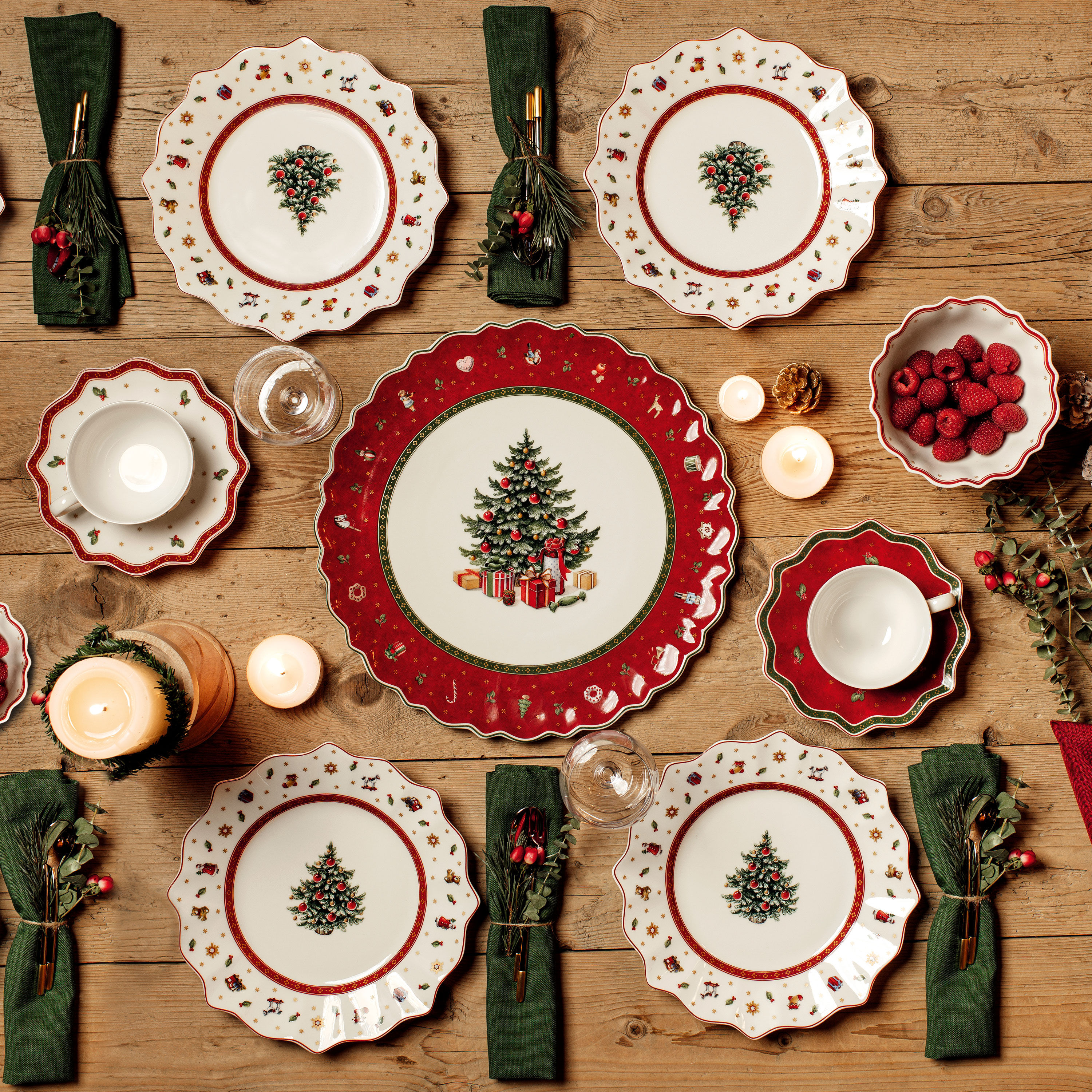 Toy's Delight Kuchen-/ Tortenplatte- Christmas  Series  Products