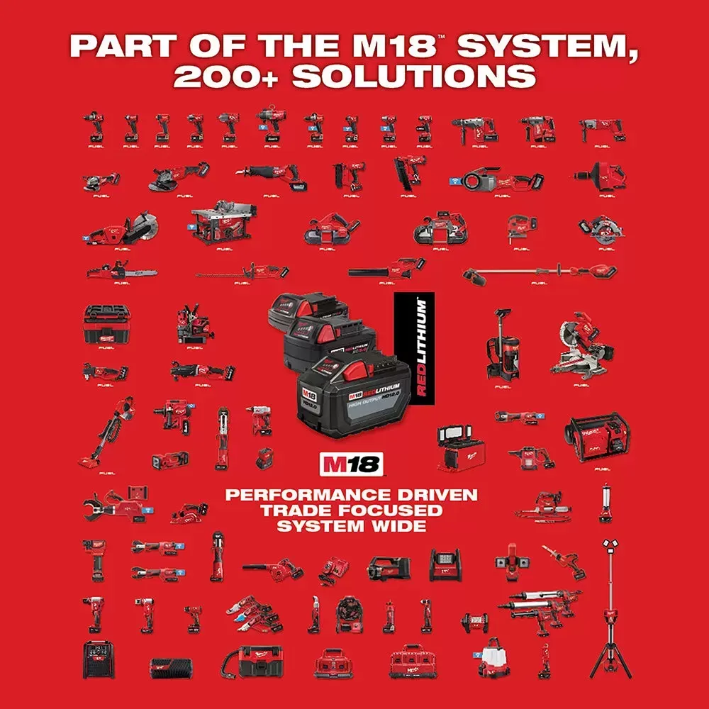 Milwaukee 2678-22 M18 18V FORCE LOGIC 6T Utility Crimper Kit w/ D3 Grooves