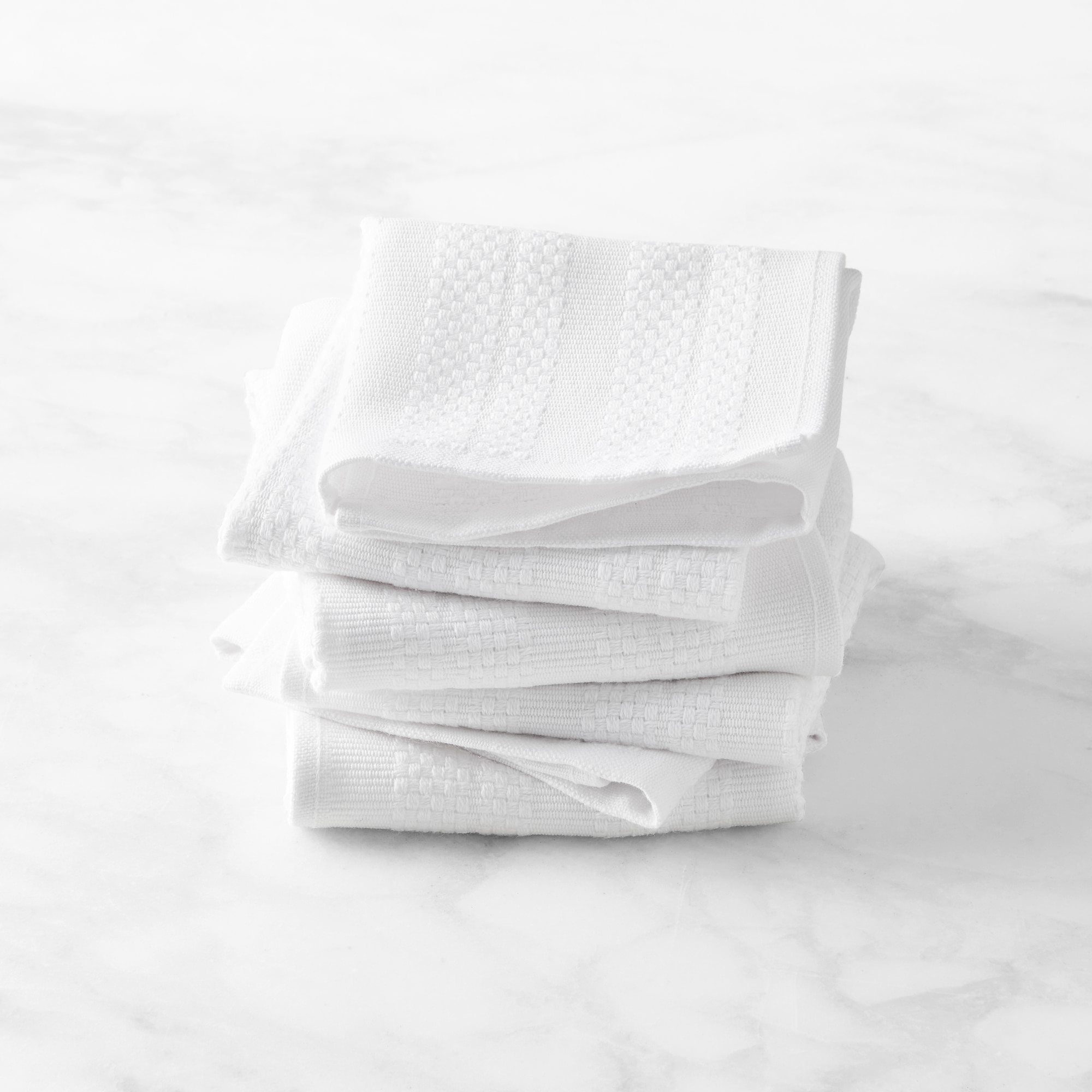 Classic Striped Dishcloths, Set of 4