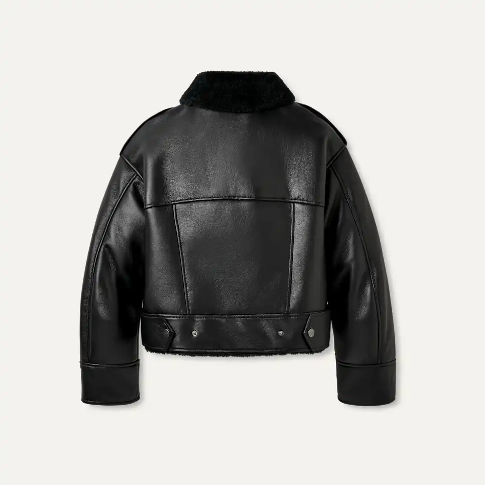 Women's Finnian LuxeFluff Moto Jacket