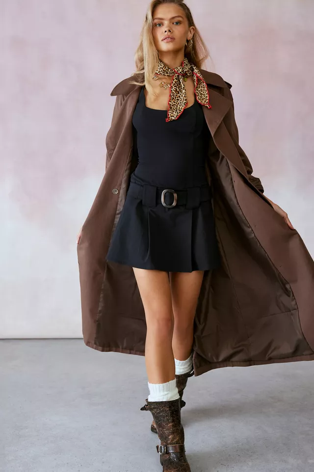 Kimchi Blue Tate Belted Drop Waist Dress