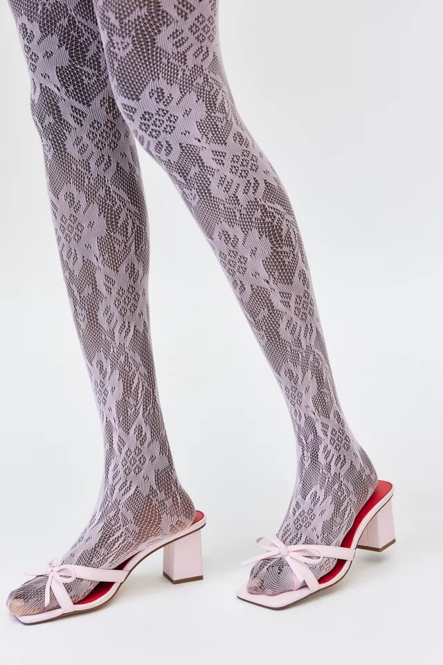 Ella Sheer Lace Tights