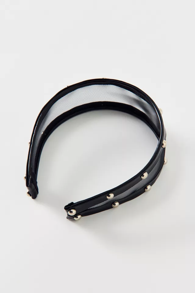 Studded Mesh Headband