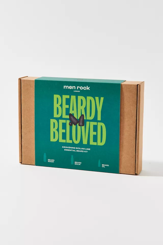 Men Rock Beardy Beloved Essential Beard Kit