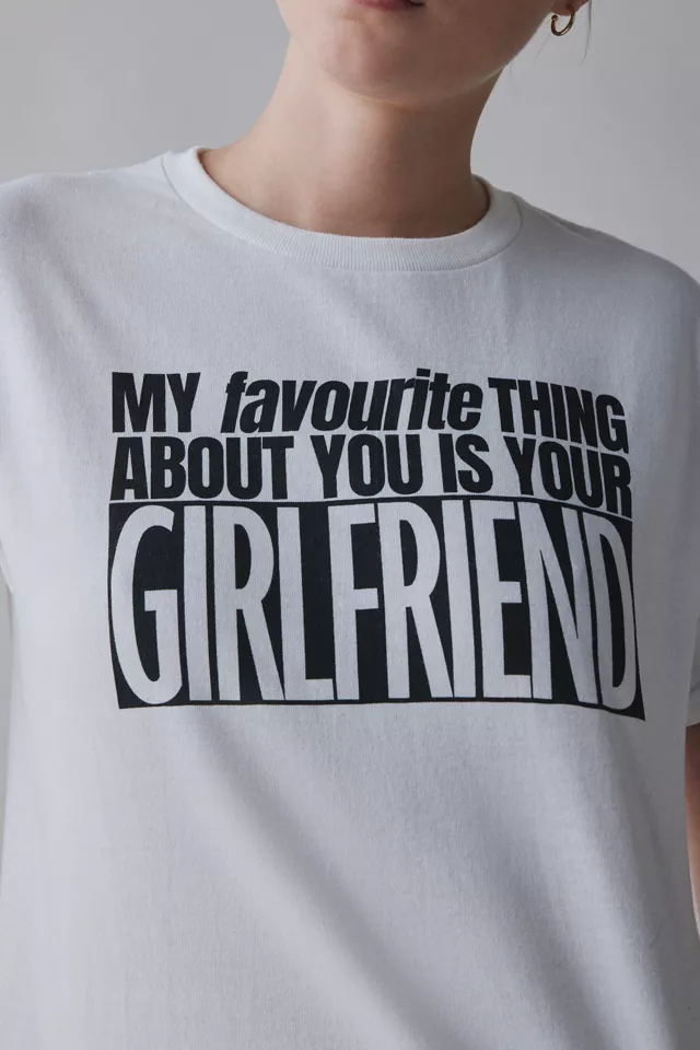 My Favorite Thing About You Graphic Slim Tee