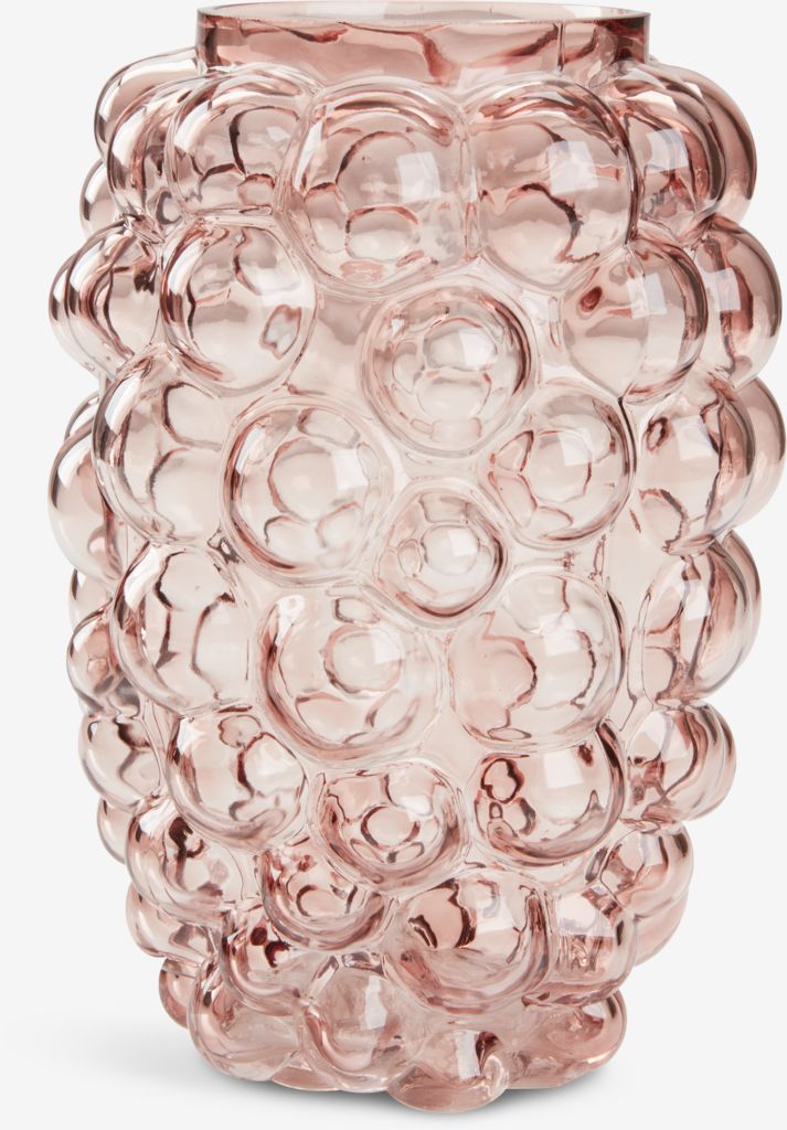 Vase CASPER D17xH24cm pink