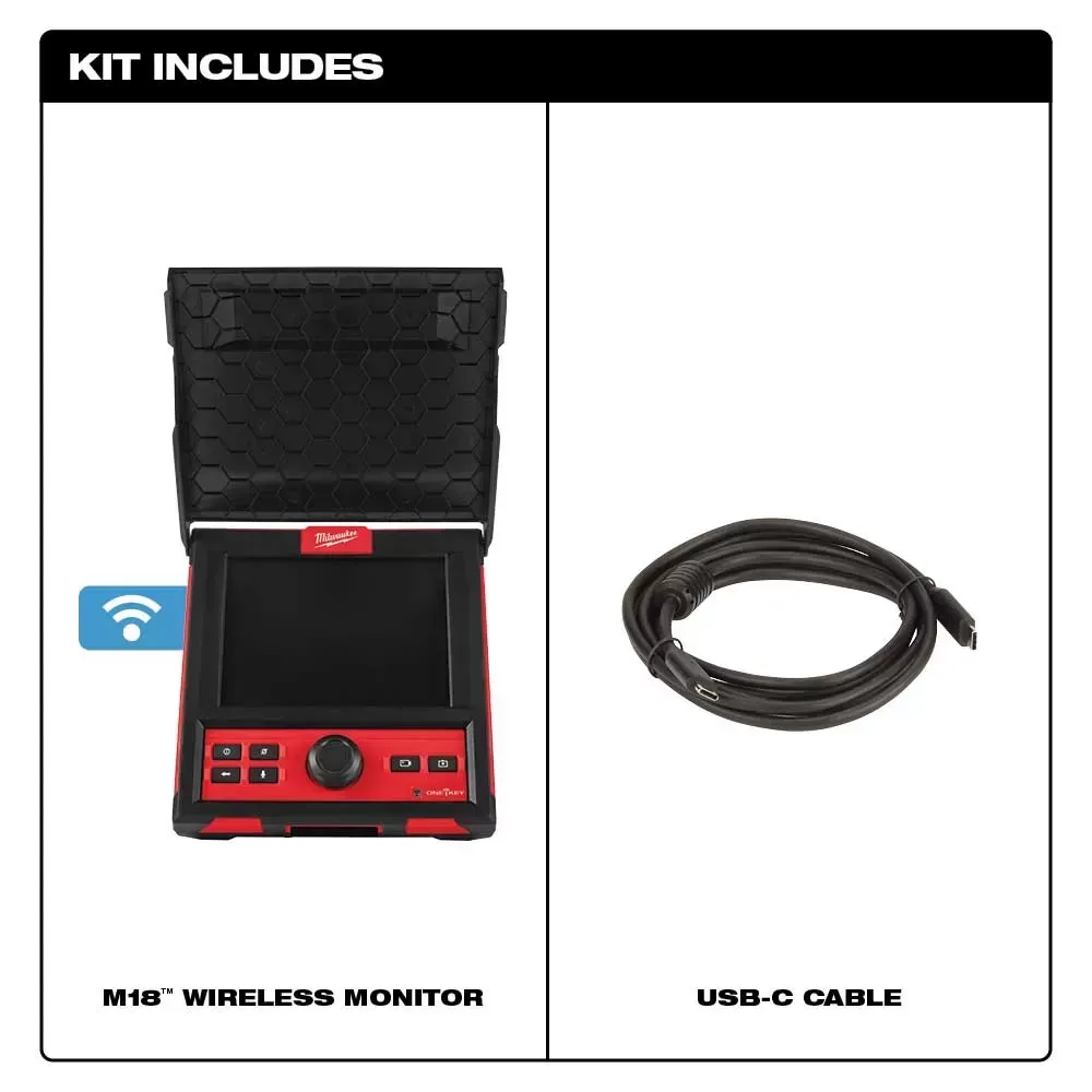 Milwaukee 2971-20 M18 Compact Lightweight Wireless Monitor - Bare Tool