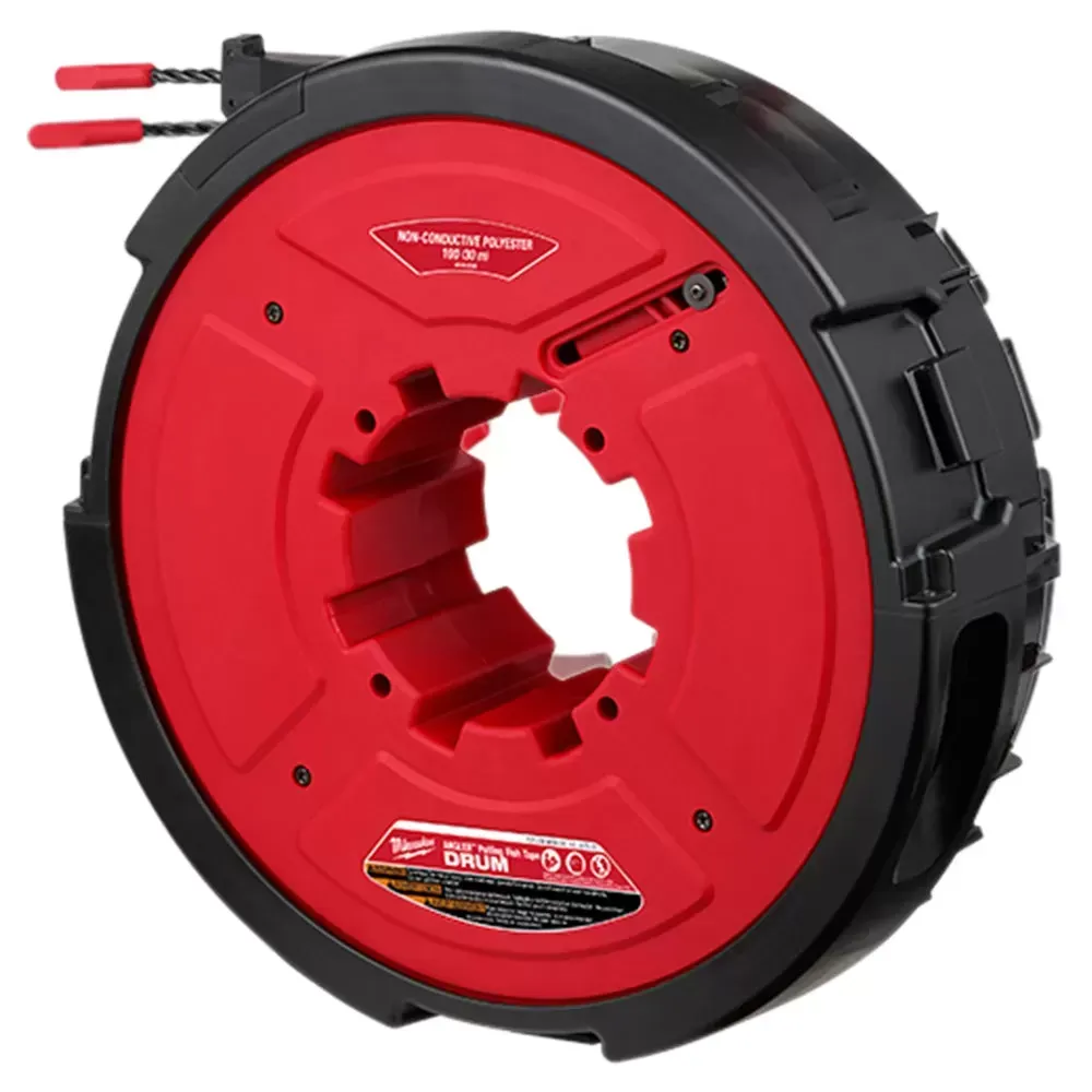 Milwaukee 48-44-5195 M18 FUEL 18V Angler 100' Non-Conductive Polyester Fish Tape