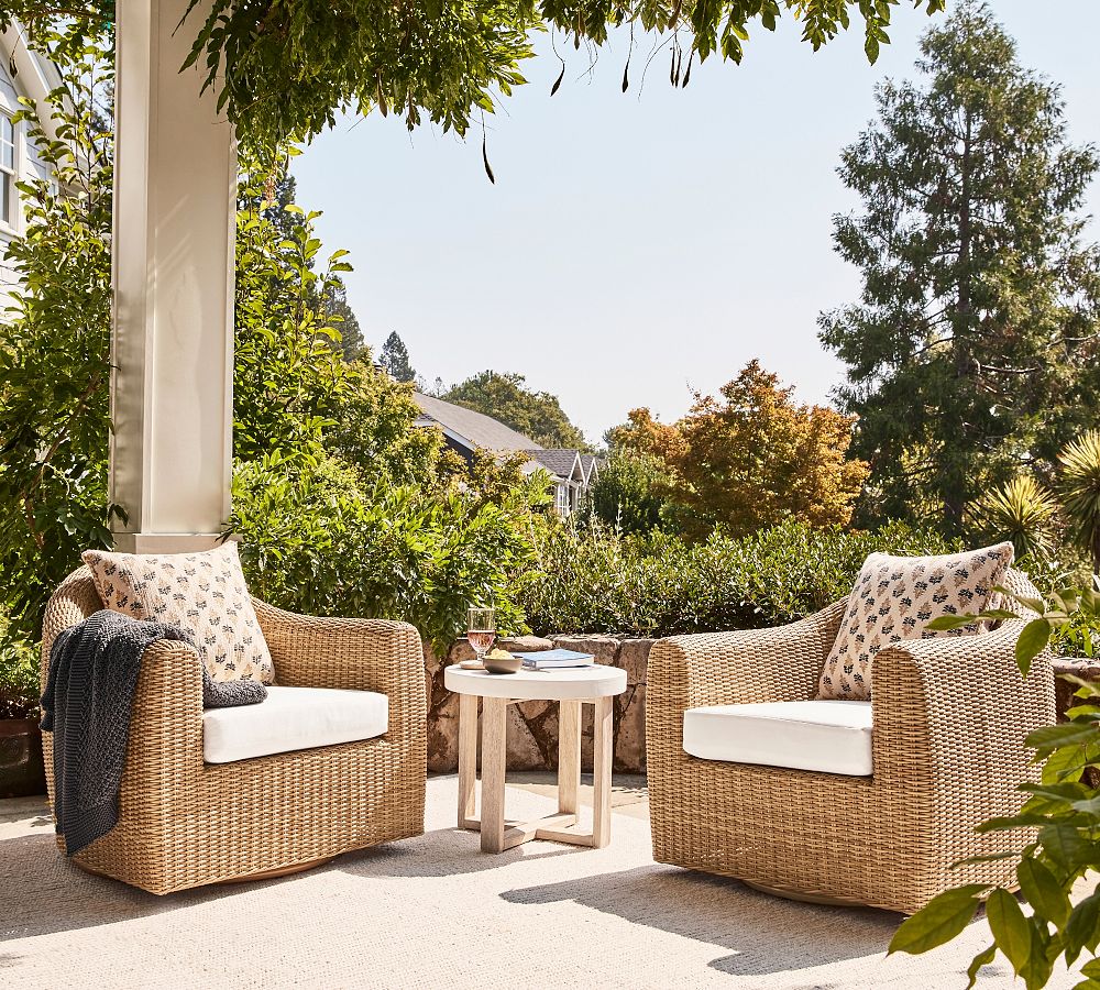 Gideon Swivel Outdoor Lounge Chair