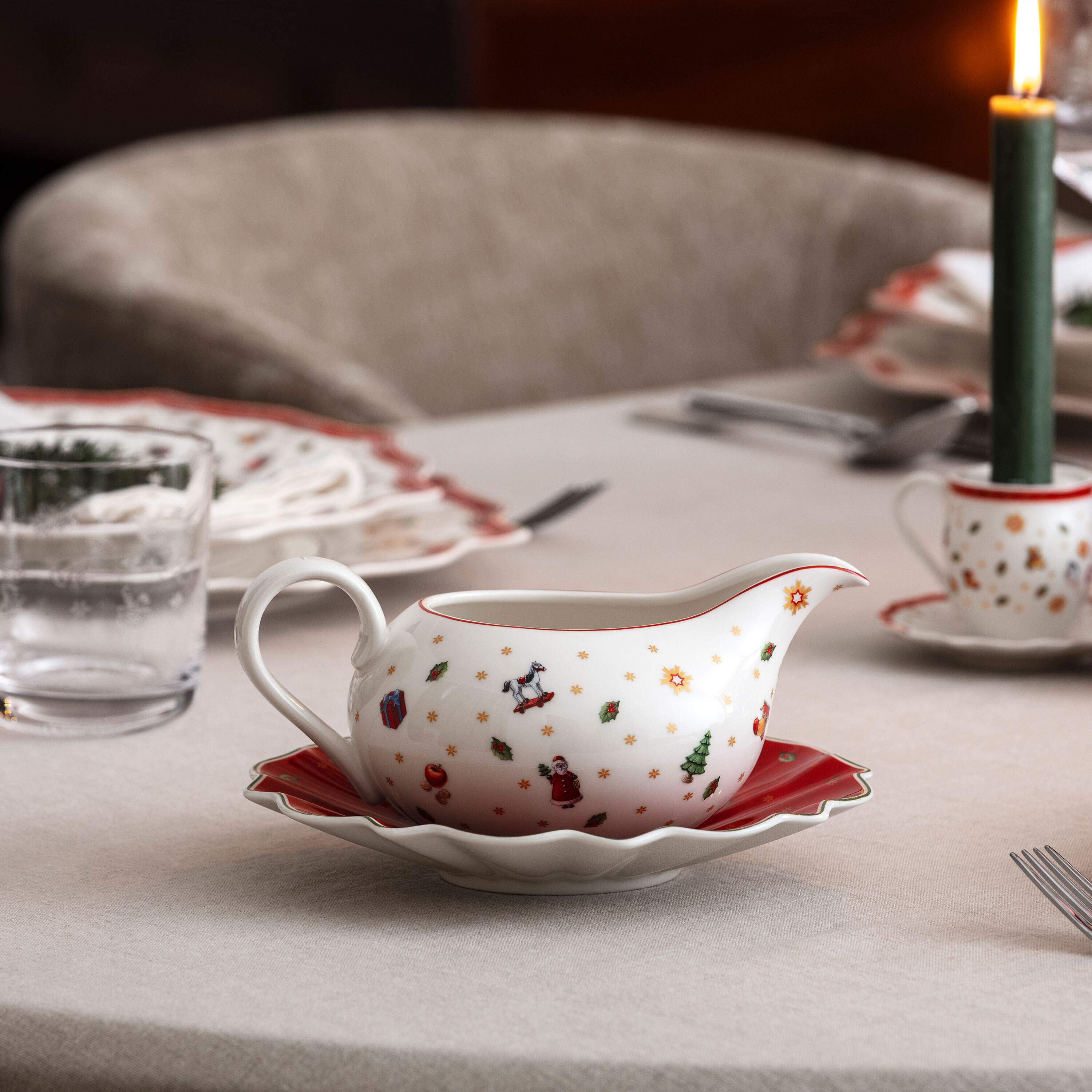 Toy's Delight Sauciere mit Unterteil- Christmas  Series  Products