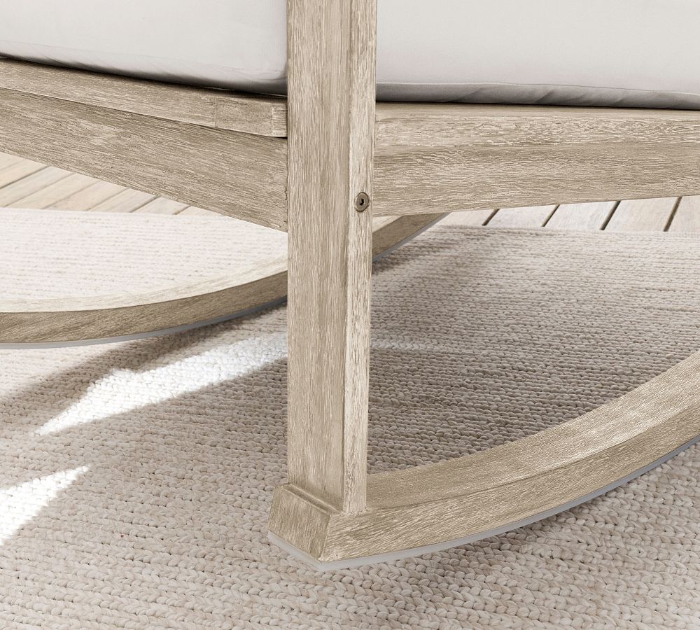 Indio Eucalyptus Rocking Outdoor Lounge Chair