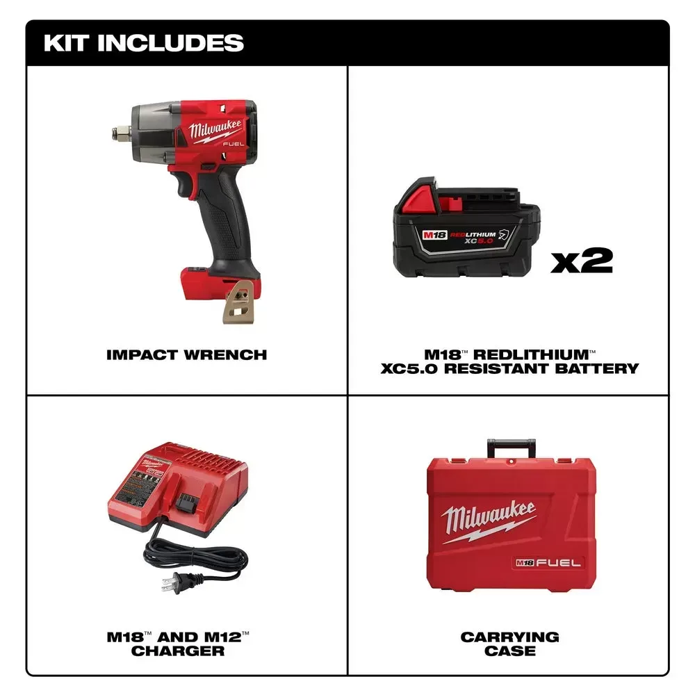 Milwaukee Pre-Sale 2962-22R M18 FUEL 18V 1/2