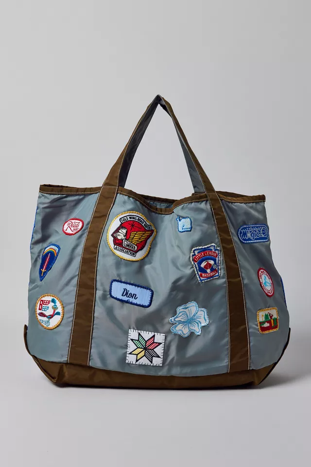 THE SERIES X ReMADE By UO Exclusive Patched Tote Bag