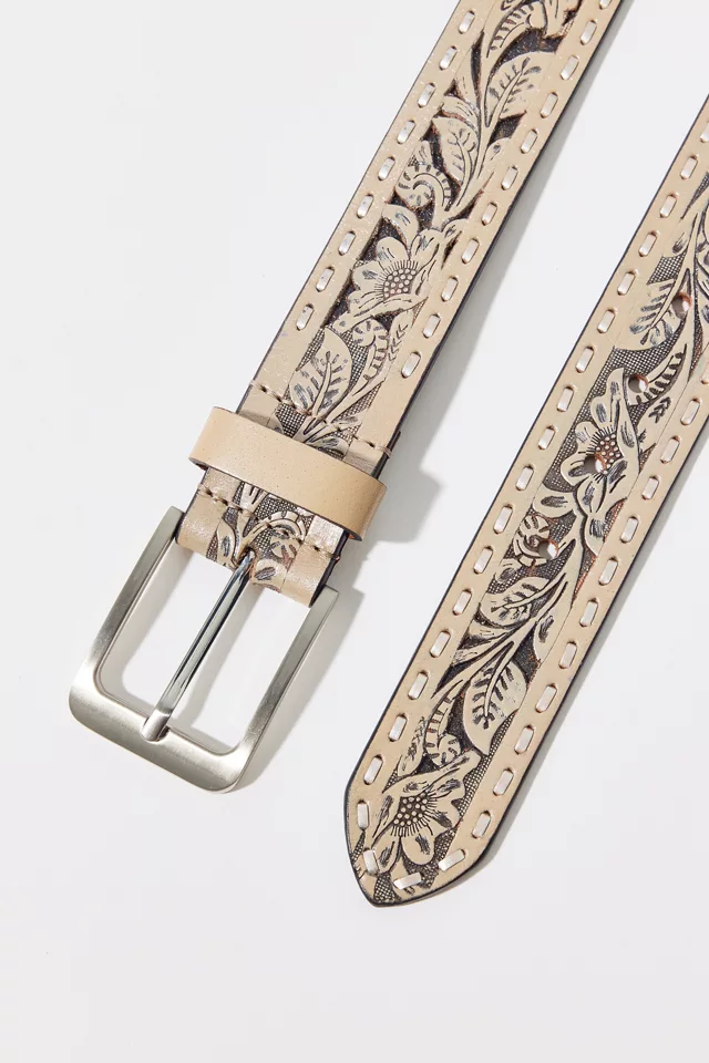 Glitter Tooled Belt