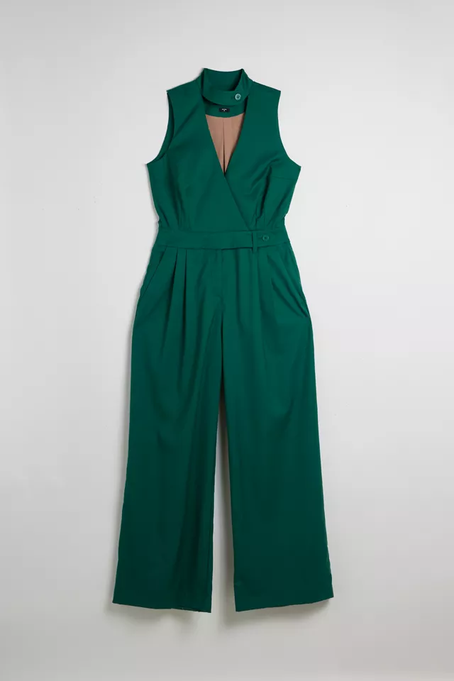WILDFANG Empower High Waisted V-Neck Jumpsuit