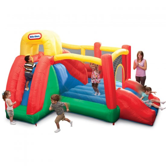 Double Fun Slide'n' Bounce&trade; Bouncer