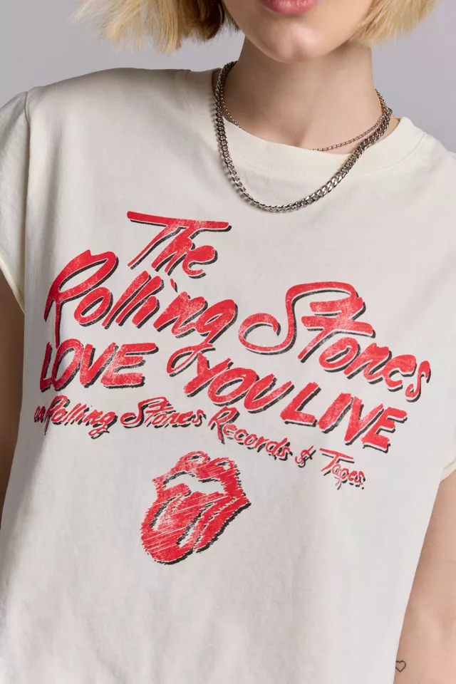The Rolling Stones Graphic Cutoff Tee