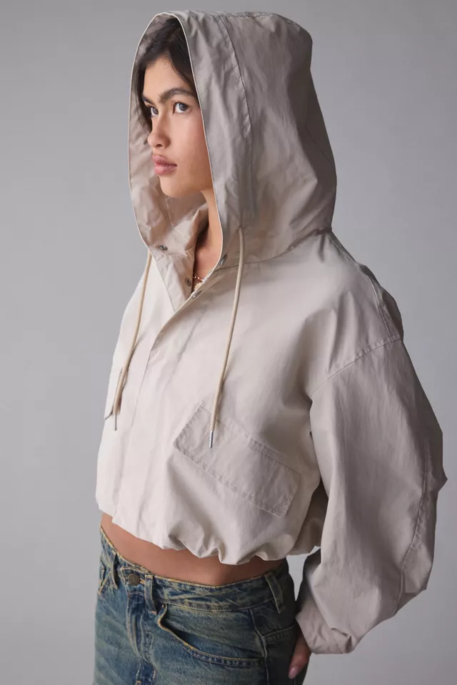 BDG Casey Cropped Windbreaker Jacket