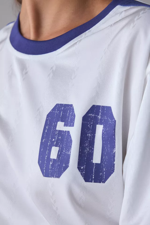 BDG Jude Smocked Soccer Jersey Top