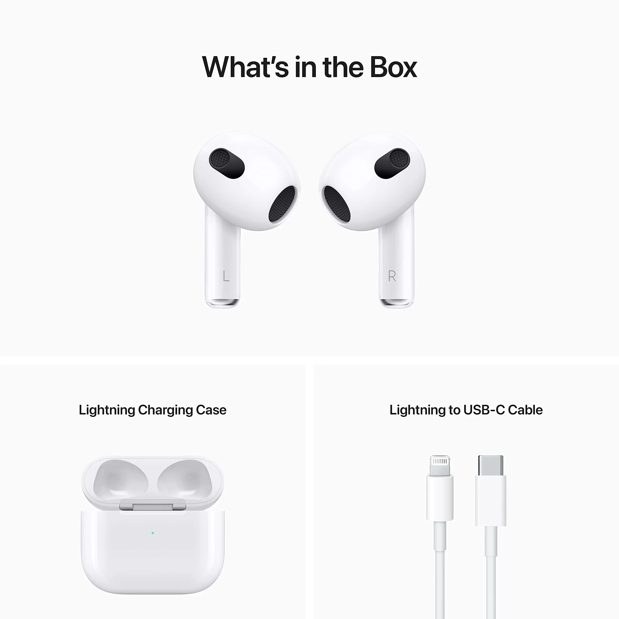 (3rd Generation) Wireless Earbuds with Lightning Charging Case