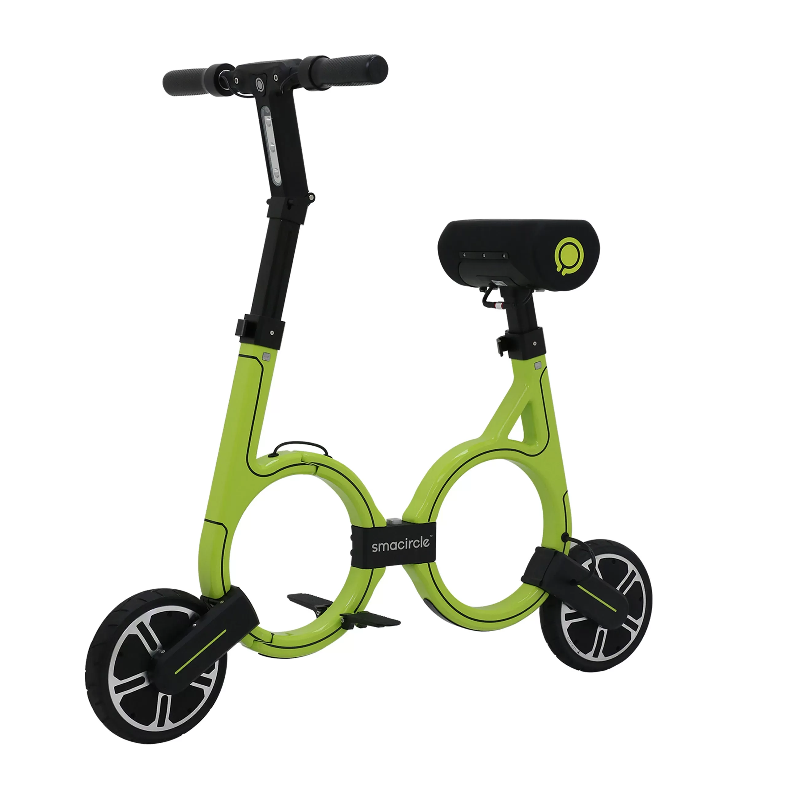 Portable Electric Bike S1 Green Tailored Version SMACIRCLE