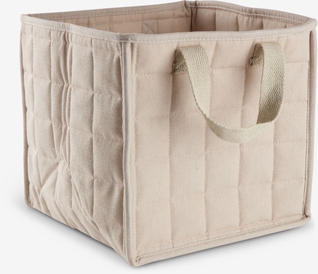 Basket KETIL W27xL27xH26cm beige