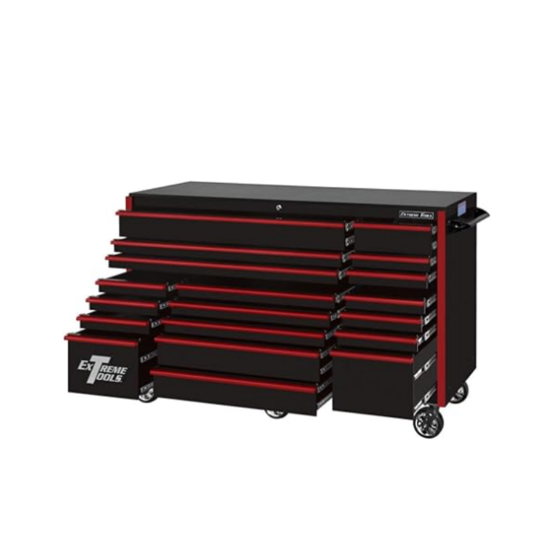 Extreme Tools Rx Series Roller Cabinet 72 X 30 Black