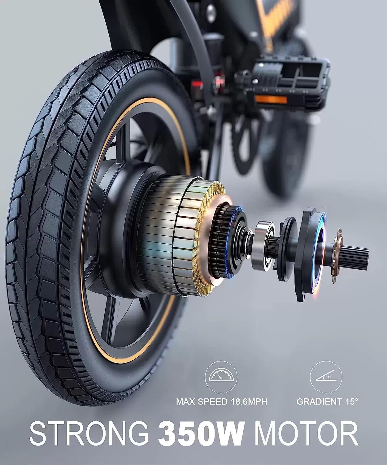 Sailnovo Electric Bike, Electric Bicycle with 18.5mph Electric Bikes for Adults Teens E Bike with Pedals, 14