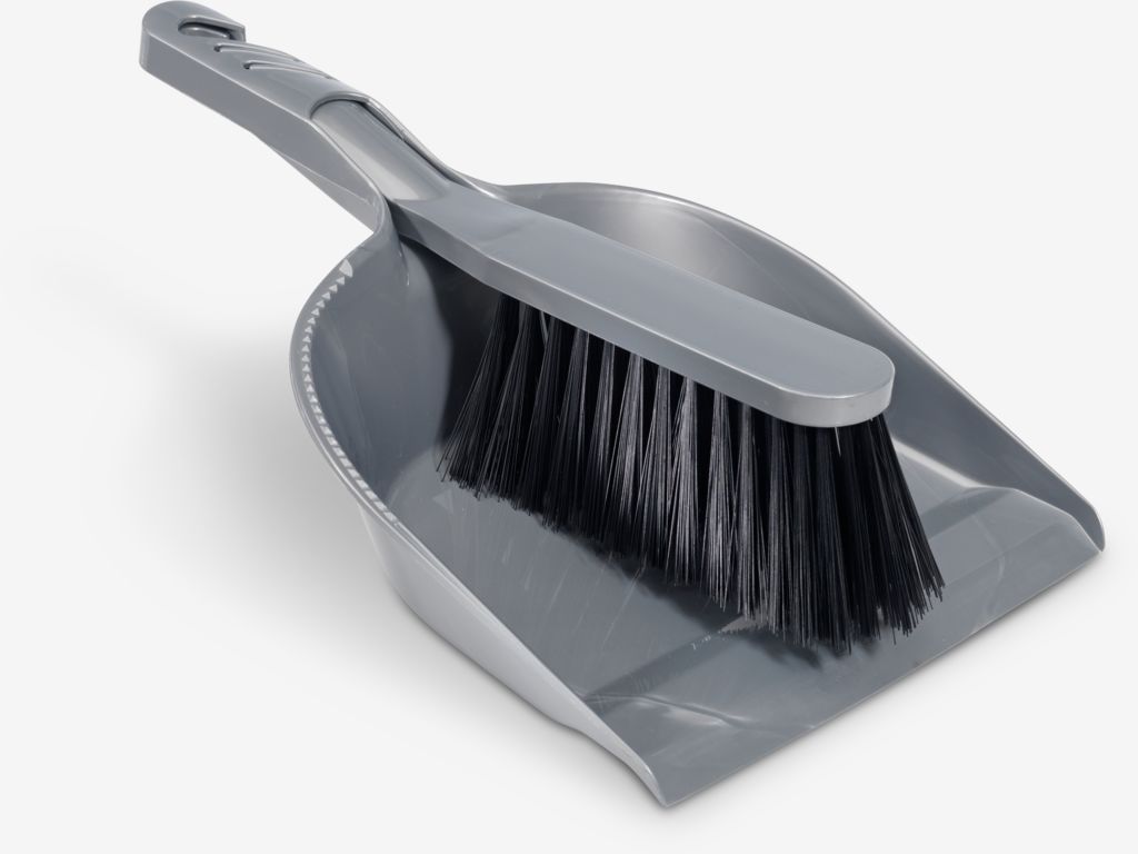 Dustpan FOLMER L19cm with brush