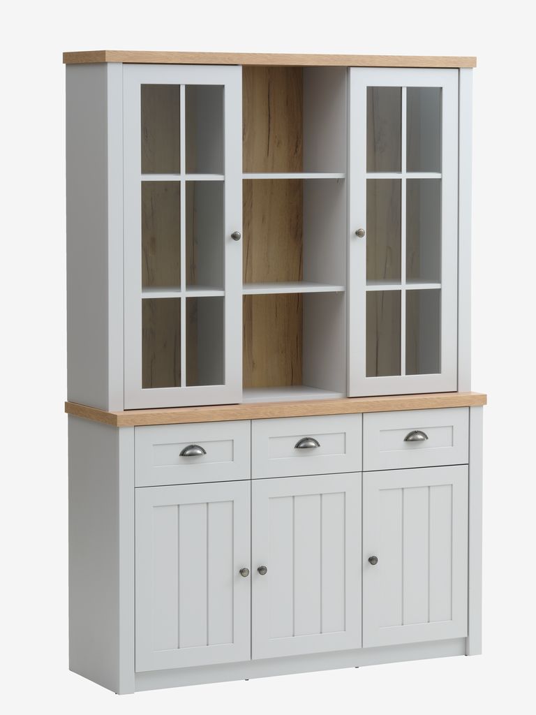 Sideboard MARKSKEL + Top MARKSKEL light grey