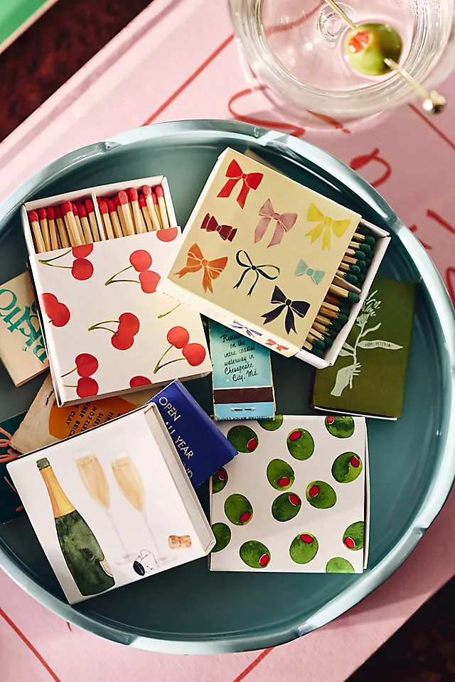 Abigail Jayne Olive Mini Matches, Set of 2