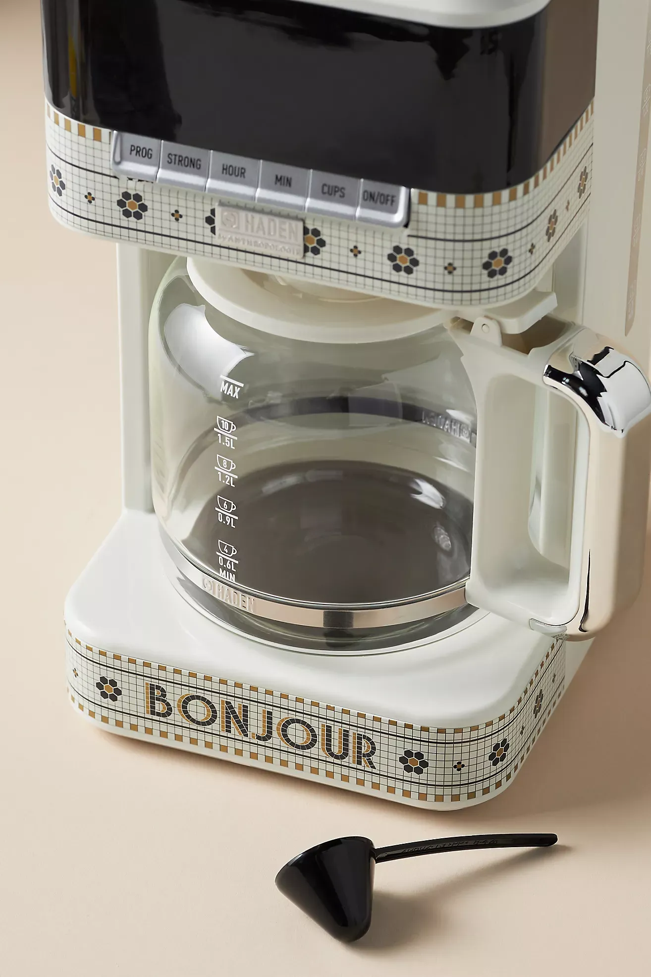 The Bistro Tile x Haden 12-Cup Coffee Maker