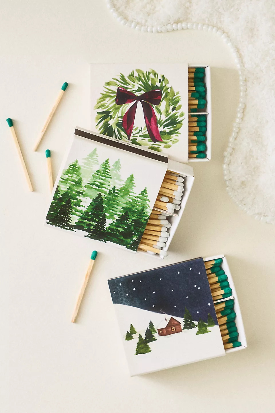 Abigail Jayne Holiday Mini Matches, Set of 3