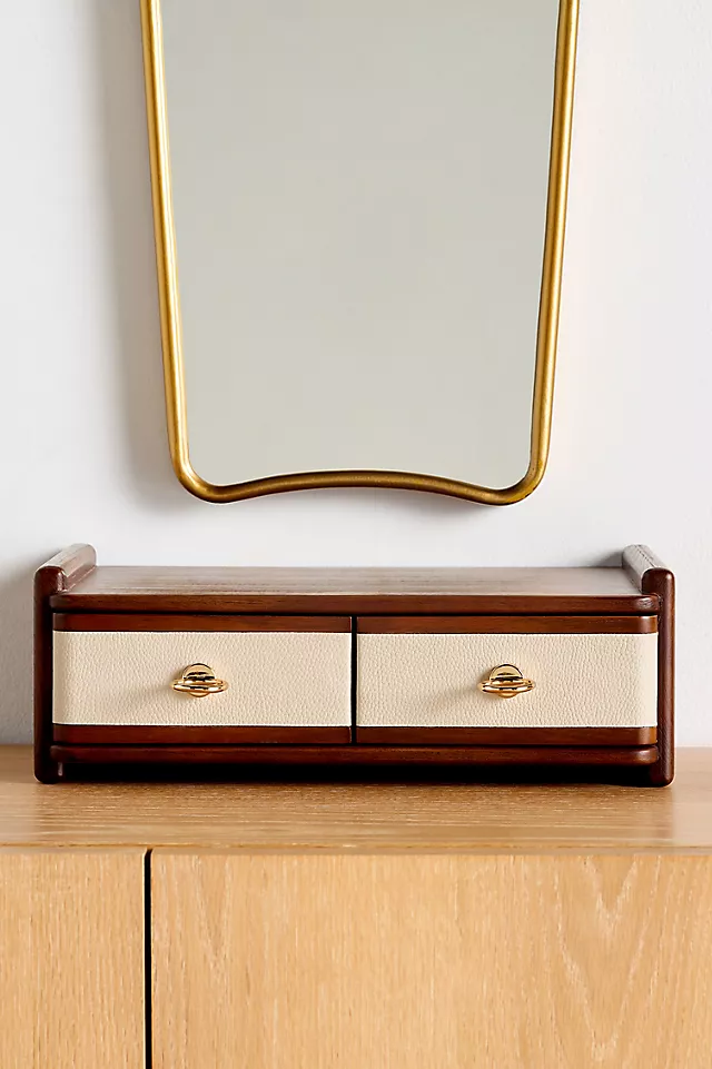 Torin Shagreen and Wood Jewelry Box