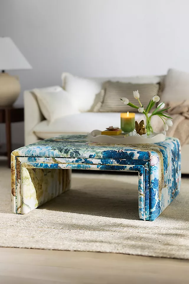Alexander Judarn Tapestry Coffee Table Ottoman