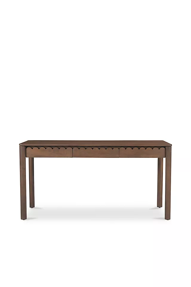 Wiley Scallop Wood Desk