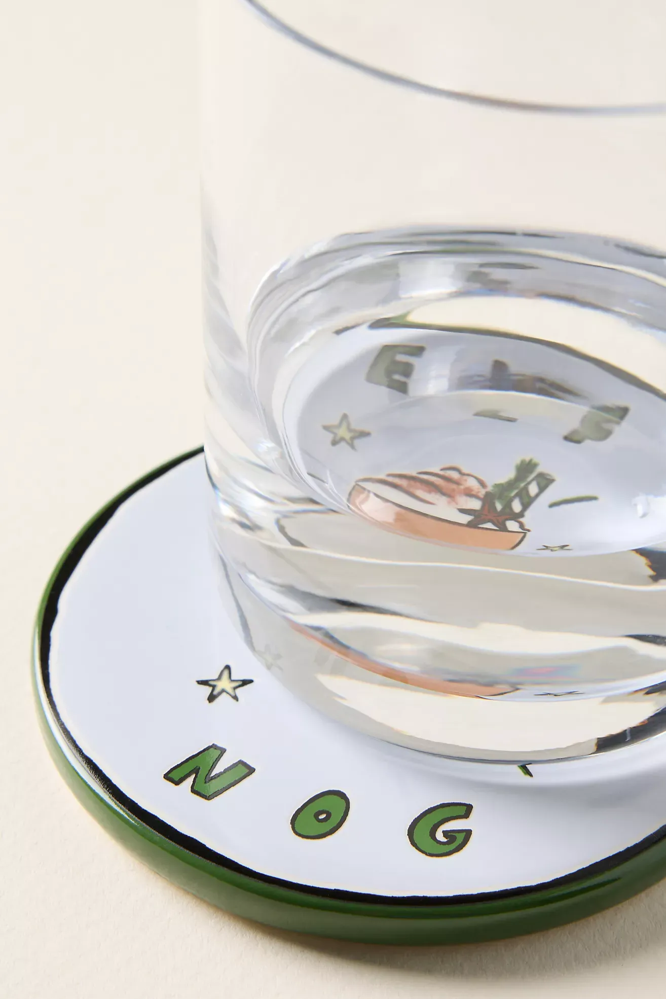 Nephthys Illustrated Elf Nog Coaster